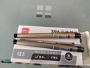得力（deli）0.7mm子弹头商务中性笔水笔签字笔 办公用品 黑色12支/盒S96 实拍图