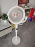 美的（Midea）【净化驱蚊】空气循环扇 直流变频电风扇 大风力落地扇 家用桌面3D摇头 卧室轻音一级能效GDJ24DXS 实拍图