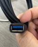 绿联USB3.0延长线 公对母数据连接线 电视电脑主机硬盘U盘鼠标键盘打印机扩展线加长转接线2米 10373 实拍图