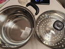 爱仕达（ASD）汤锅 304不锈钢小蒸锅 蒸煮一体汤锅 22CM燃气电磁炉通用奶锅B1-Z 实拍图