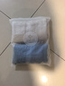 洁丽雅（Grace）7A级抗菌纯棉毛巾 柔软吸水新疆长绒棉洗脸巾2条装 蓝+咖运动 实拍图