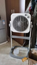 美的（Midea）电风扇 鸿运扇升降式家用立式落地扇转页扇宿舍卧室风扇定时五叶轻音节能电扇KYT30-23SJ 实拍图