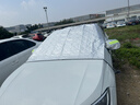 TOKUSET汽车遮雪挡前挡风玻璃防雪防冻罩防晒隔热遮阳挡风挡车衣车罩冬季 实拍图