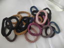 头绳韩版可爱网红爆款加粗高弹力毛巾圈无接缝耐用头绳皮筋发圈 20根 实拍图