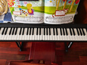 特伦斯电子琴88键折叠琴成人儿童初学电钢键盘教学乐器V10便携钢琴 V10典雅黑+延音踏板+原装琴包+Z型琴架 实拍图
