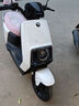 爱玛电动摩托车 辉腾爱玛电动车京东自营电瓶车长续航爱玛电动车官方旗舰店京东 白 实拍图