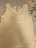 宜而爽【3件装】女士100%全棉背心女罗纹打底衫紧身无袖T恤短袖上衣 实拍图