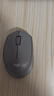 罗技（Logitech）M330 轻音鼠标 无线鼠标 办公鼠标 右手鼠标 带无线微型接收器 灰色 实拍图
