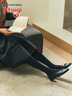 厚木Atsugi女士2双装春秋140D发热日系厚丝袜女温暖连裤袜FK14332 黑色 2双 L -LL 身高155-170cm 实拍图