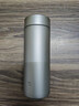 米家钛保温杯 内外纯钛水杯 男女士杯子 便携茶杯350mL 实拍图