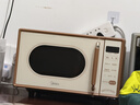 美的（Midea）小滋味微波炉烤箱一体机小型家用微波炉光波加热一级能效平板变频复古美拉德风C1G2 实拍图