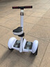 柏思图（besintu）电动儿童智能平衡车3-6-12岁体感10岁到15岁以上座椅成年人站座两轮双轮自动手扶越野新款自平行车 运动版白【三控+座椅APP+炫光轮】 实拍图