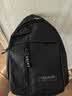 运动跑步包男休闲斜挎包手机包防泼水健身包女单肩包 黑色 实拍图