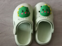 牧童儿童拖鞋夏男宝宝洞洞鞋软底女童卡通洗澡婴幼儿家居鞋奶龙绿170 实拍图