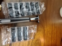 德国进口双层剃须刀片手动刮胡刀男老式胡子刀胡须刀胡刀不锈钢刮脸刀剃胡刀架替换锋利2层刀头剃胡子防刮伤 【升级款双层】1支刀架9个刀片 实拍图