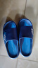 回力运动拖鞋男浴室内户外减震防滑厚底凉拖鞋HL39651蓝色42-43码 实拍图