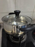爱仕达（ASD）汤锅 304不锈钢小蒸锅 蒸煮一体汤锅 22CM燃气电磁炉通用奶锅B1-Z 实拍图