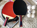 红双喜（DHS） SH横直对拍初学者训练比赛乒乓球拍横直套装01 实拍图