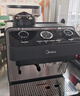 美的（Midea）【重磅新品】冰川 半自动咖啡机冷热双萃全自动研磨一体机家用磨豆机意式浓缩可视压力 MA-GEE5800 实拍图