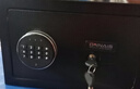 欧奈斯ONNAIS保险柜家用小型25cm办公密码WIFI保险箱防盗指纹入墙报警手机智能新款商用保管箱床头全钢保管柜 20cm咖啡金单独密码（单独钥匙） 实拍图