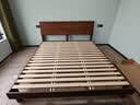京东京造家居京兮实木床 FAS级橡木环保水性漆工艺 双人床胡桃色1.8×2米 实拍图