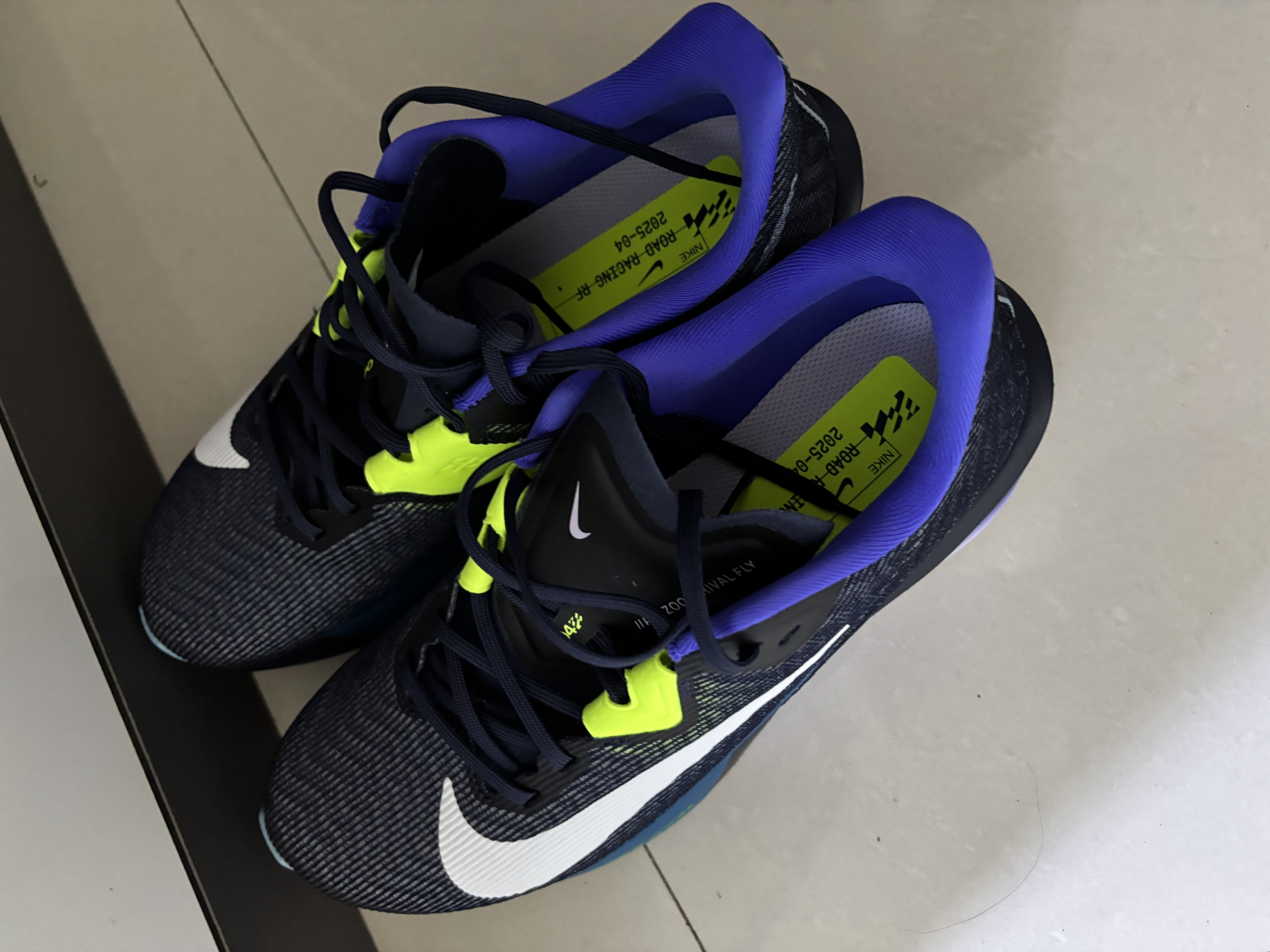 耐克NIKE男跑鞋RIVAL FLY 4无碳板体考竞速跑鞋FV6040-401黑41 实拍图