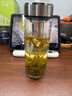 万象（WANXIANG）单层玻璃杯U48R商务带滤网水杯钛银色520ML办公泡茶杯大容量茶杯 实拍图