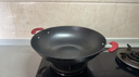 爱仕达（ASD）炒锅铸铁锅防锈无涂层大铁锅炒菜锅40cm燃气电磁炉通用CF40E1WG 实拍图
