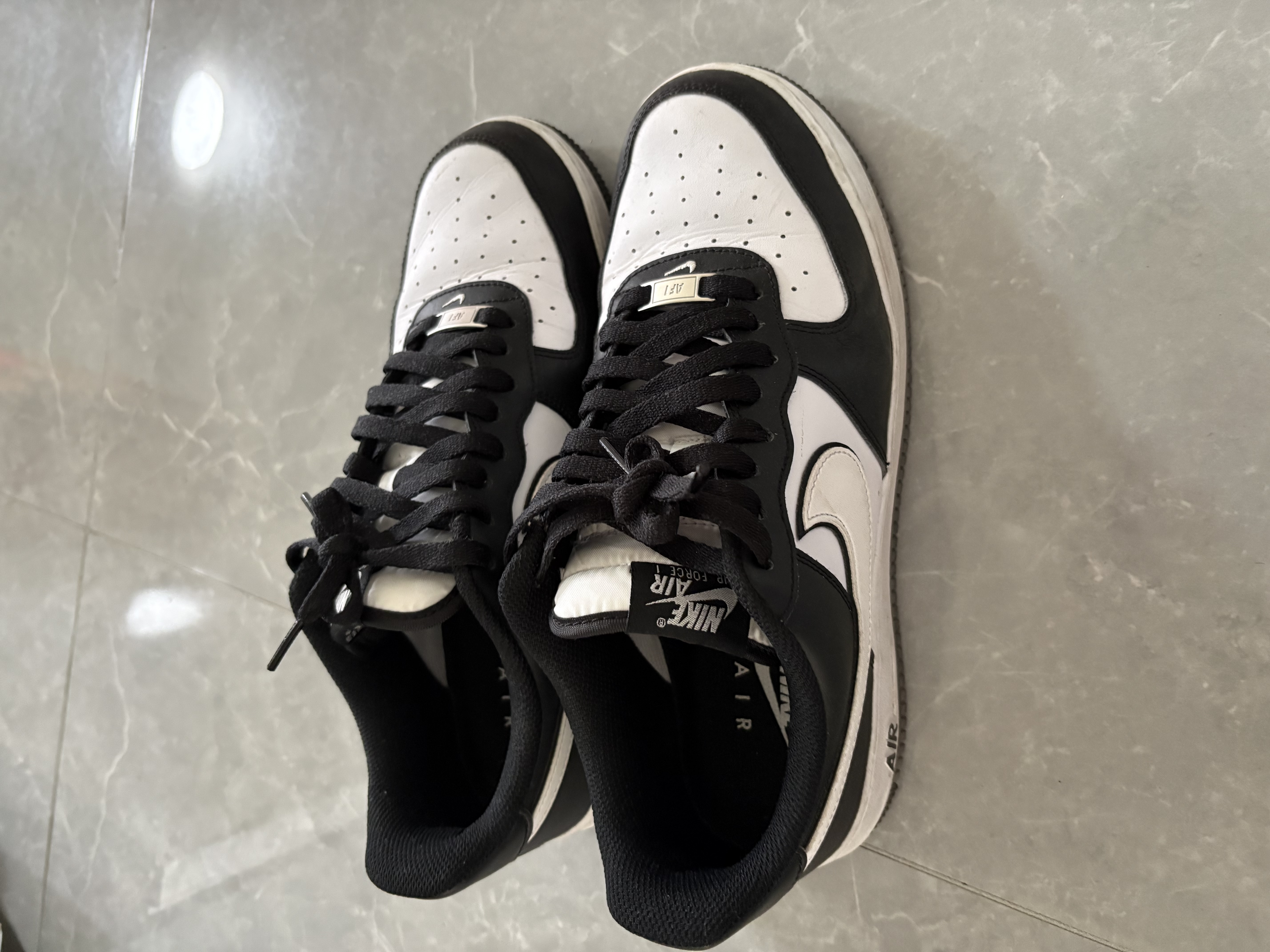 耐克NIKE男空军一号AF1 运动鞋DV0788-001黑白44.5 实拍图