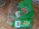 立白青柠洗洁精大瓶1kg*3瓶食品用维E精华去重油不伤手餐具果蔬适用 实拍图