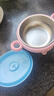 COOKSS婴儿辅食碗恒温注水保温碗316不锈钢宝宝婴幼儿吃饭儿童餐具浅蓝 实拍图