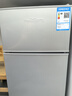新飞（Frestec）小冰箱 冰箱小型双开门 迷你双门家用宿舍租房冷藏冷冻电冰箱节能省电 58L银【行业热卖+租房必备】升级款 实拍图