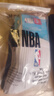 NBA袜子男士运动袜夏季抗菌防臭消臭吸汗无骨棉袜跑步中筒袜3双 实拍图