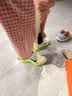 耐克NIKE女子跑步鞋缓震 迈柔VOMERO 18 运动鞋 HM6804-102白绿色36.5 实拍图