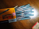 白雪（snowhite）【热门商品】全针管直液笔 0.5mm中性笔直液式走珠笔签字笔办公用品水笔黑色12支/盒 PVN-166 实拍图