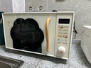 美的（Midea）小滋味微波炉微烤炸一体机萌宠猫爪外观不锈钢内胆23L家用大容量一级能效平板式热风空气炸F23G5 实拍图