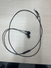 联想生态品牌异能者线控有线耳机半入耳式手机音乐耳机K歌 3.5mm接口 电脑台式机笔记本适用 EY02 黑色 实拍图