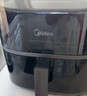 美的（Midea）智能空气炸锅蒸烤一体家用 可视触控全自动蒸汽嫩炸 免翻面空气炸锅大容量5.3L电炸锅  MF-KZC5388 实拍图