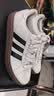 adidas 面包鞋 GRAND COURT BASE 00s休闲板鞋平底鞋男女阿迪达斯   灰色/黑色/酱紫   39 实拍图