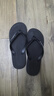 卡帝乐鳄鱼（CARTELO）人字拖鞋男士夏季户外穿运动居家用软底沙滩凉拖 VP1520 黑色 42 实拍图