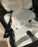 babycare自然凉选车席透气宝宝专用手推车坐垫通用席子薄荷冰柠38×70CM 实拍图