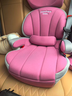 爸爸超人papahero儿童安全座椅汽车用增高垫3岁以上-12岁大童宝宝车载坐垫简 粉色 实拍图