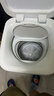 海尔（Haier）迷你波轮全自动洗衣机 3KG小型婴儿内衣洗 高温除菌 租房一人 家用家电补贴XQBM30-R368 实拍图