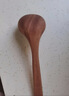 京东京造 汤勺 勺子木勺进口乌檀木厨房【无漆无蜡】加长加厚 实拍图
