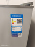 美的（Midea）112L两门小冰箱灰色双温小冰箱迷你家用宿舍租房灵活摆放节能低音深冷速冻 BCD-112CM 实拍图