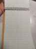 国誉（KOKUYO）【热门商品】螺旋笔记本子Gambol渡边竖翻线圈速记本6x9寸(A5)8mm中央分栏线80张/本6本WCN-S6090 实拍图
