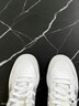 adidas ENTRAP美式校园风运动少年感复古篮球风板鞋男女阿迪达斯   白色/暗银金属/树脂黄   43 晒单实拍图