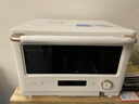 格兰仕（Galanz）变频微蒸烤炸一体机 家用台式不锈钢内胆平板微波炉电烤箱蒸烤箱空气炸锅白宝箱系列RW 实拍图