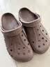 卡骆驰（CROCS）贝雅洞洞鞋男鞋女鞋轻便耐磨一脚蹬拖鞋休闲鞋百搭花园鞋|10126 松露色-0LF 43 (270mm) 实拍图