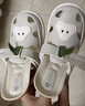 牧童儿童凉鞋宝宝学步鞋女夏镂空透气机能鞋婴儿防撞鞋子男 奶油灰18 实拍图
